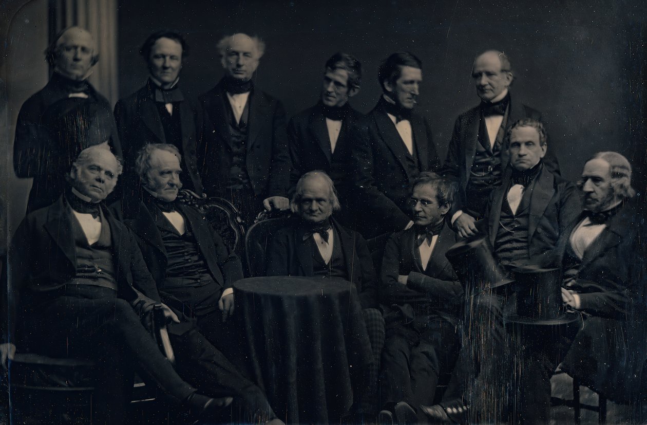 Boston Doktorları, ca. 1850. Yaratıcılar: Josiah Johnson Hawes, Albert Sands Southworth. by Josiah Johnson Hawes, Albert Sands Southworth