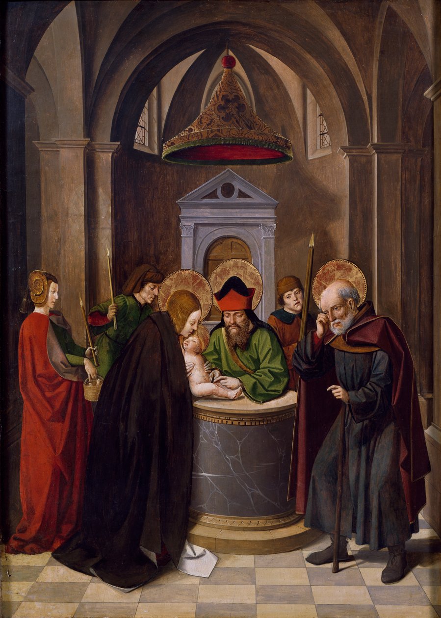 Josse Lieferinxe tarafından İsa'nın sünneti (1508'den önce öldü) by Josse (fl.1493 1508) Lieferinxe