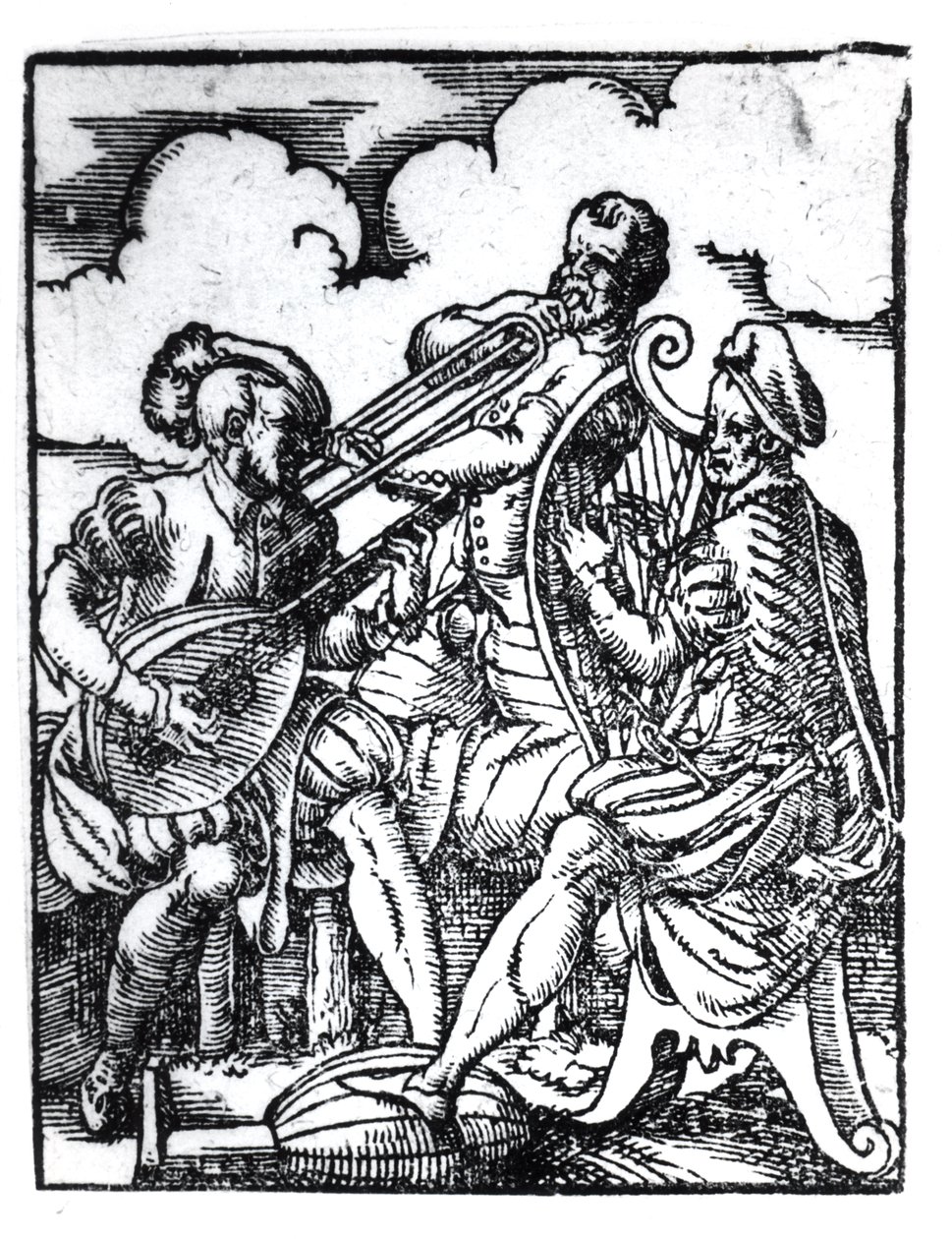 müzisyenler by Jost Amman