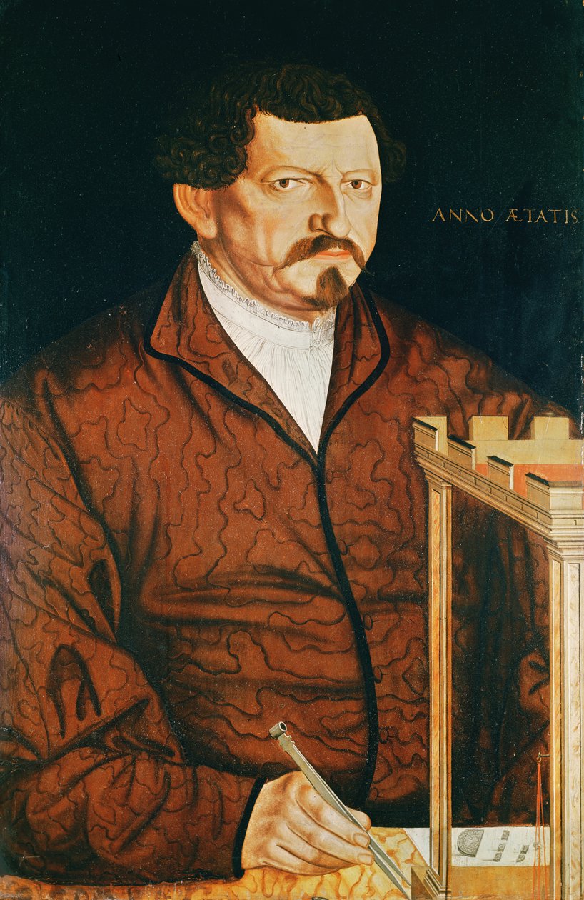 Madalyon Yapıcısının Portresi by Jost Amman