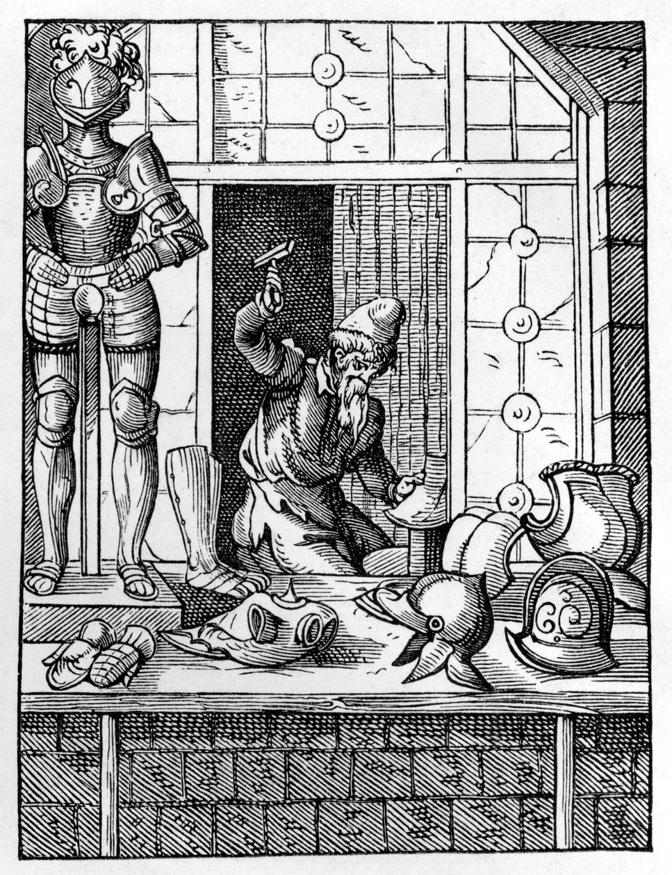 Zırhçı, c1559-1591 by Jost Amman