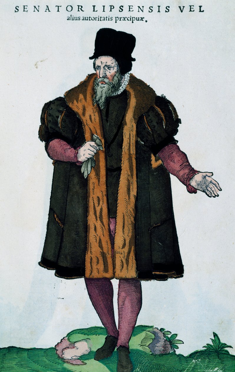 Leipzig senatörü, Habit
