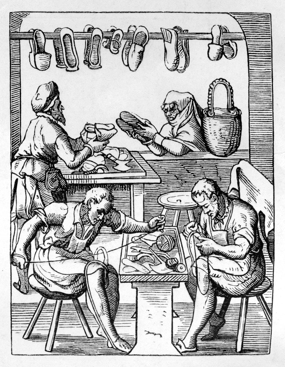 Shoemaker, c1559-1591 by Jost Amman