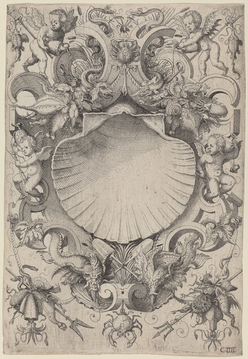 Suçlu by Jost Amman, after Wenzel Jamnitzer I