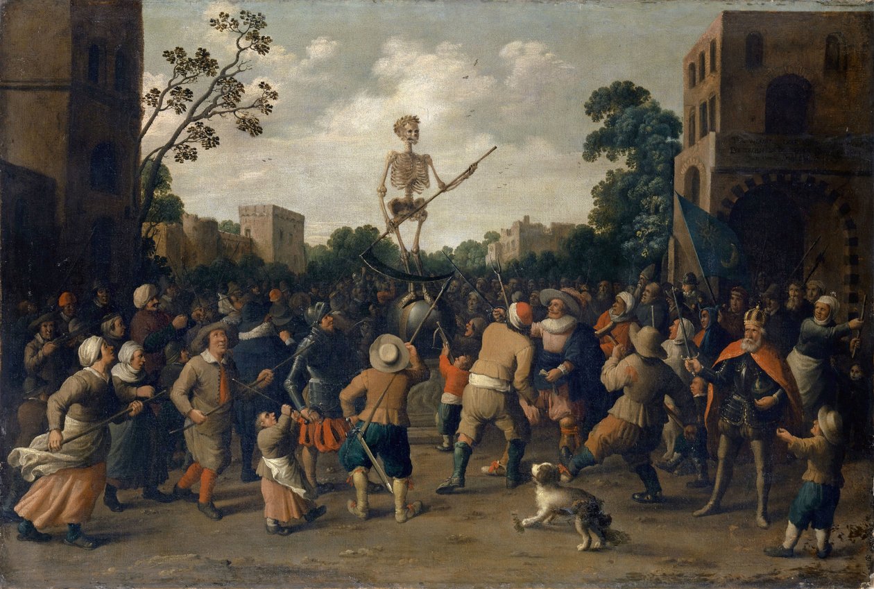 Ölümle Mücadele, 1625. by Jost Cornelisz Droochsloot