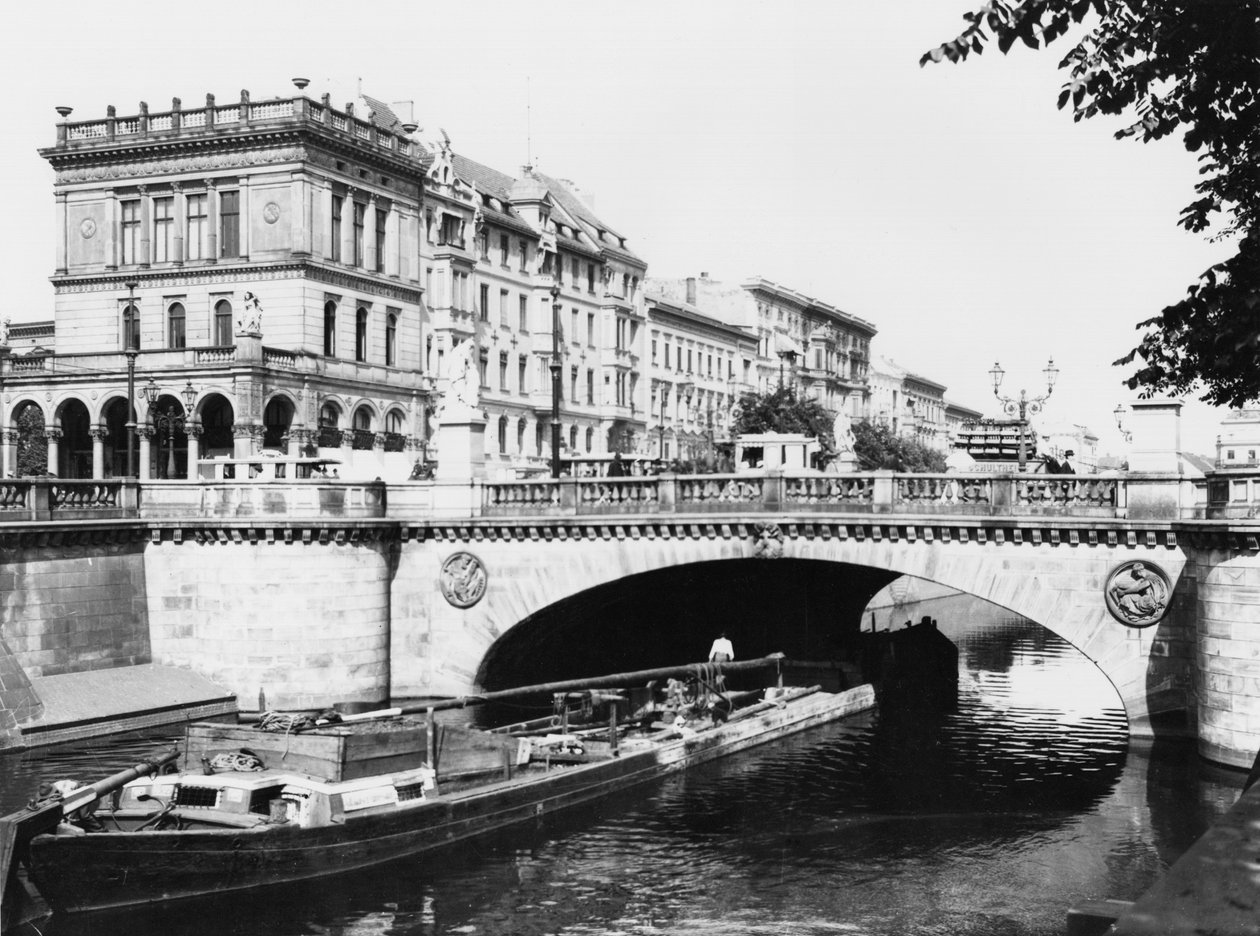 Belle-Alliance Köprüsü, Berlin, c.1910 by Jousset