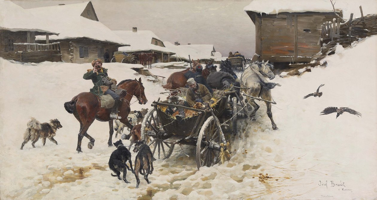 Av için Ayrılış by Jozef Brandt