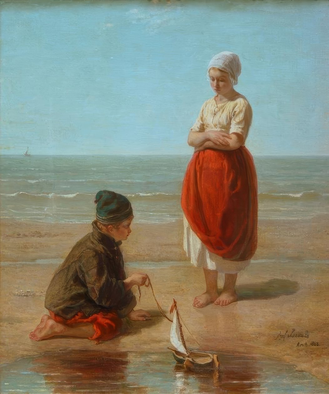 Balıkçı Çocukları / Deniz Çocukları by Jozef Israëls