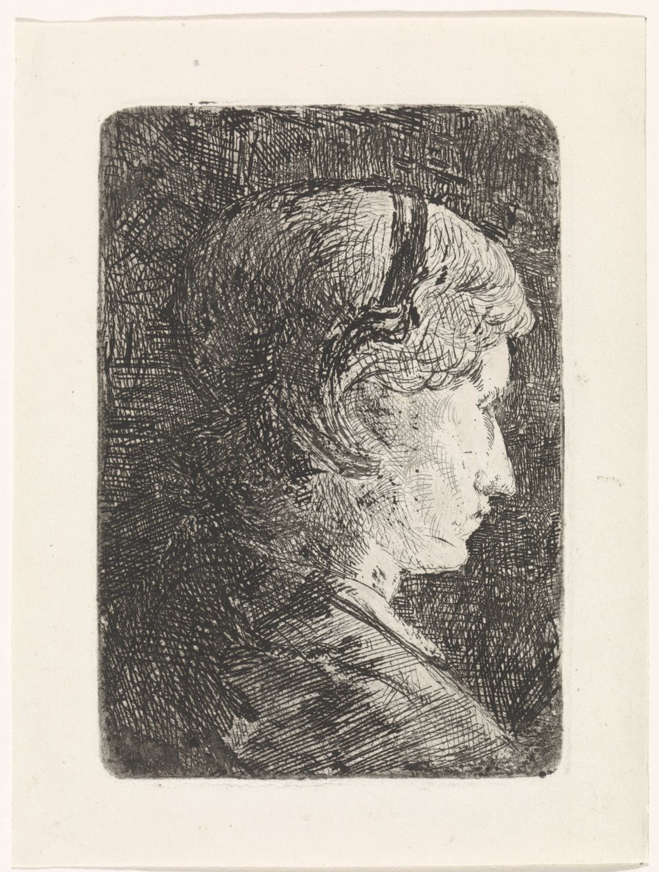 Aleida Koyunun Portresi by Jozef Israëls