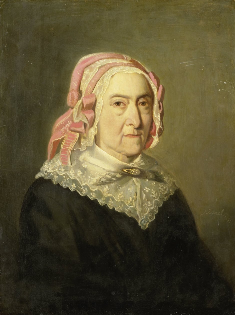 Sientje Nijkerk-Servaas, 90 yaşında, 1857 by Jozef Israëls