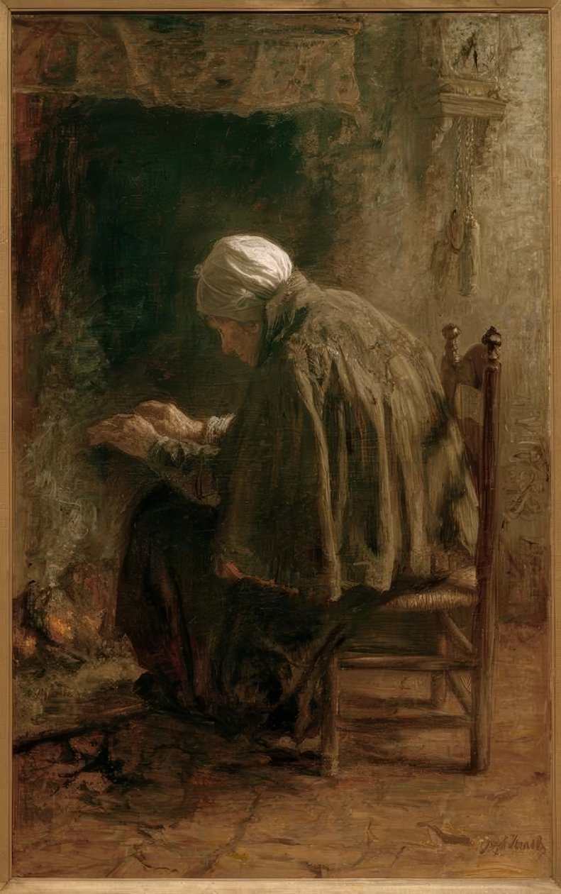 Biri Yaşlanınca by Jozef Israëls