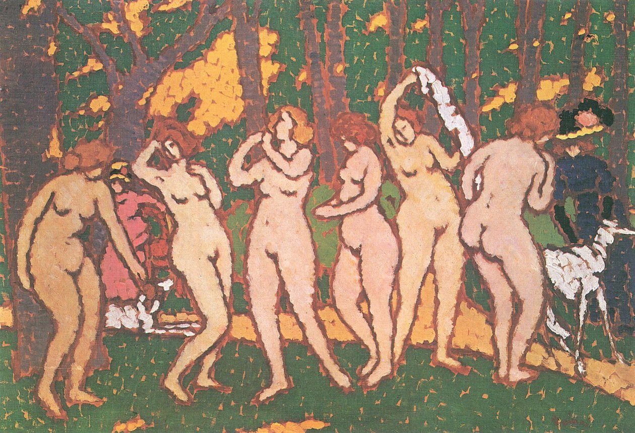 Çıplaklar ile Park by József Rippl Rónai