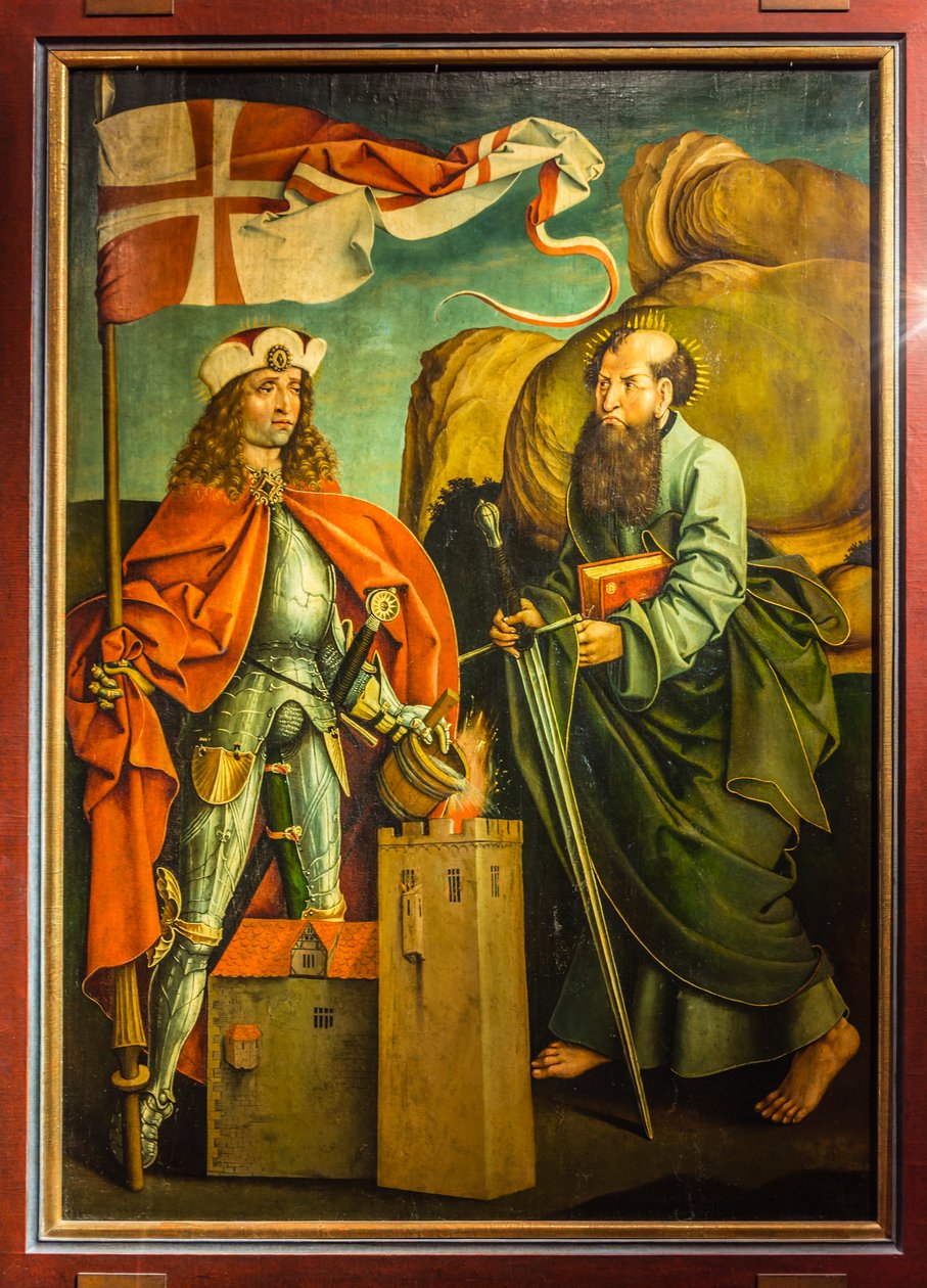 Aziz Florian ve Aziz Paul by Jörg Breu the Elder
