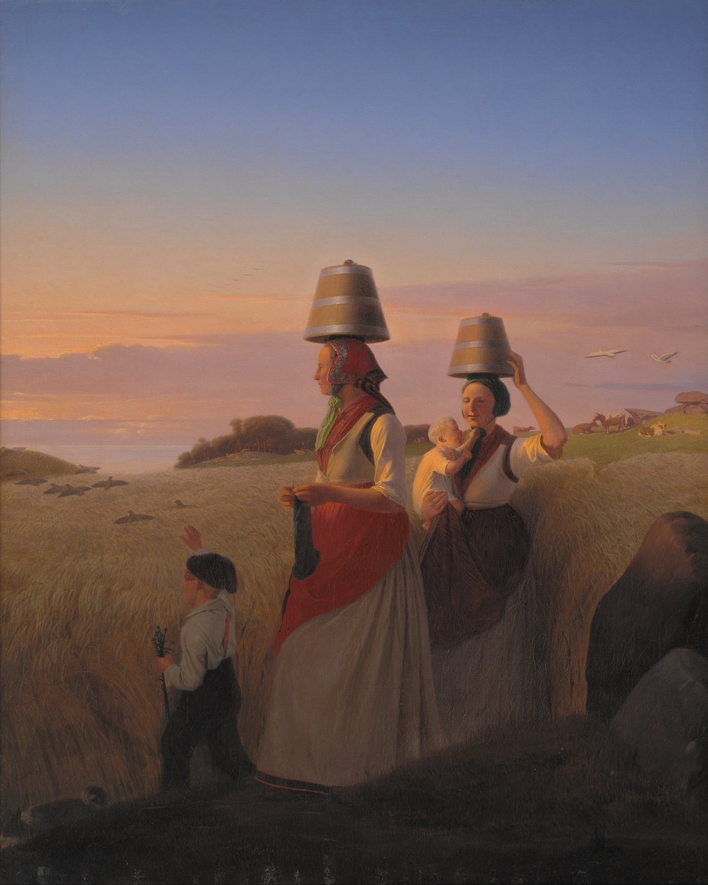 kırsal sahne by Jørgen V. Sonne