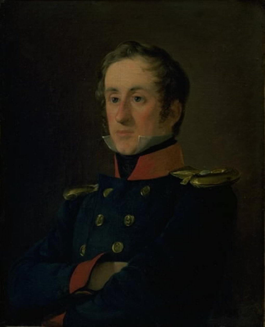 Deniz Ressamı Emil Wilhelm Normann, Deniz Subayı olarak Üniformasıyla by Jørgen Roed