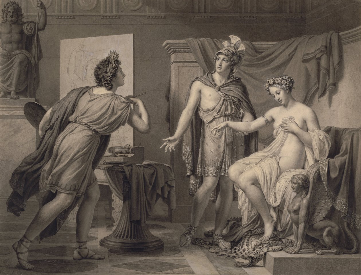 Alexander Ceding Campaspe