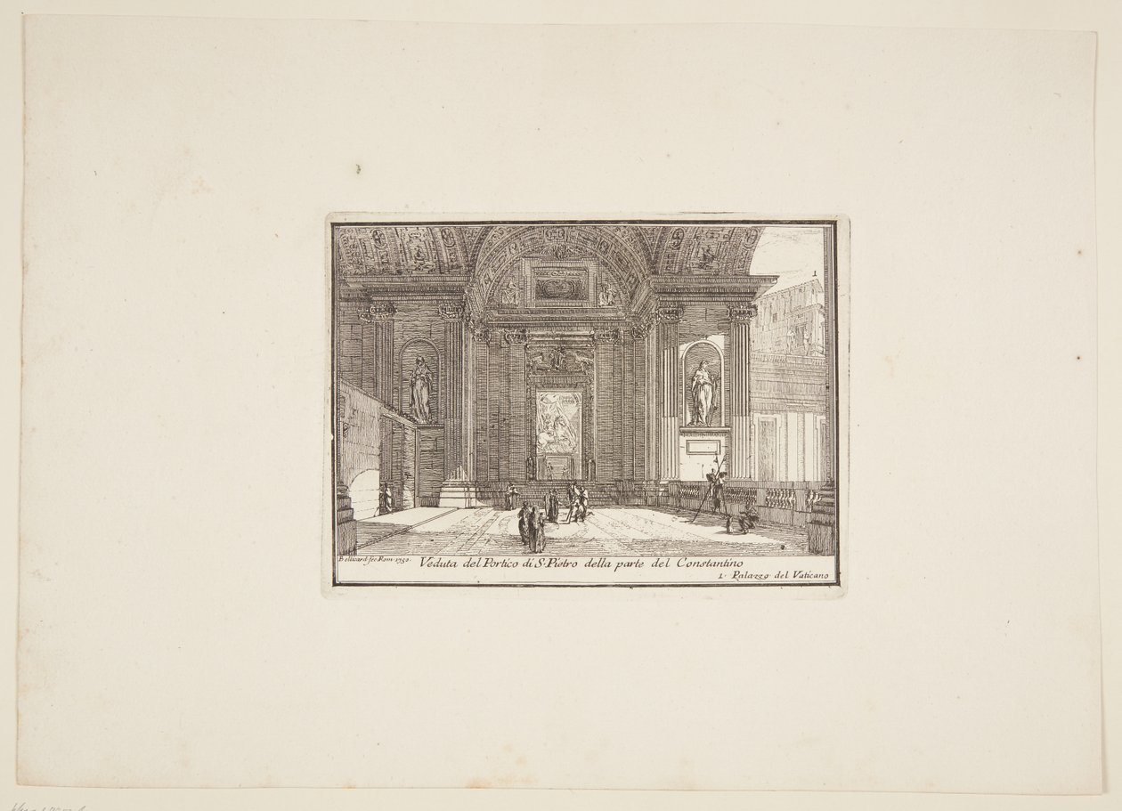 Constantino bölümünden S. Pietro Portico