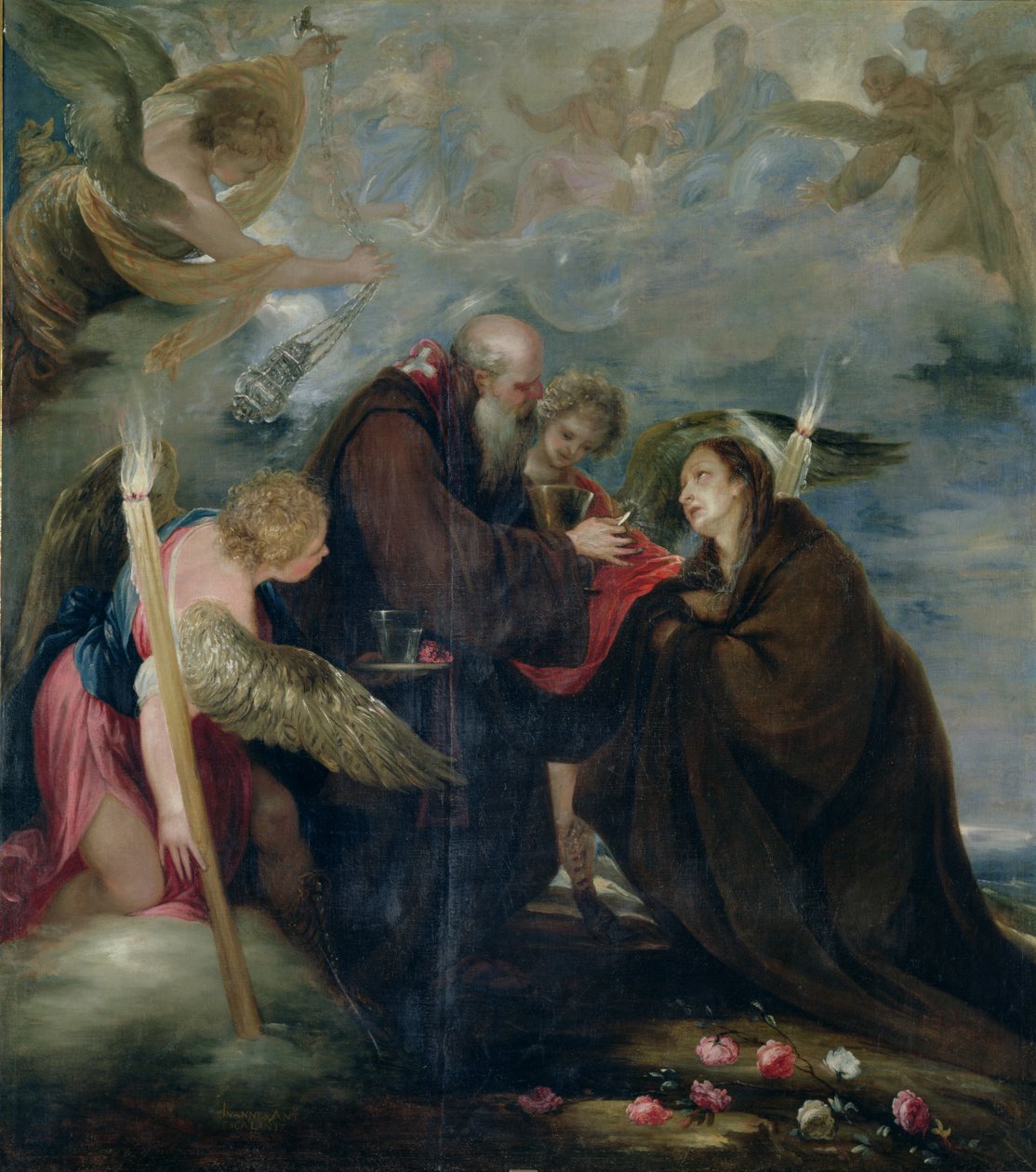 Viterbo Aziz Gülünün (Bakire) Cemaati by Juan Antonio Escalante