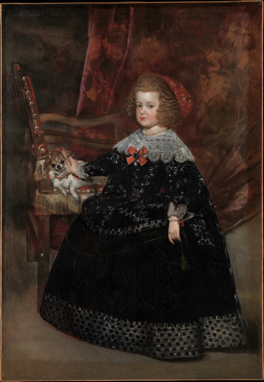María Teresa, İspanya İnfantası by Juan Bautista Martinez Del Mazo