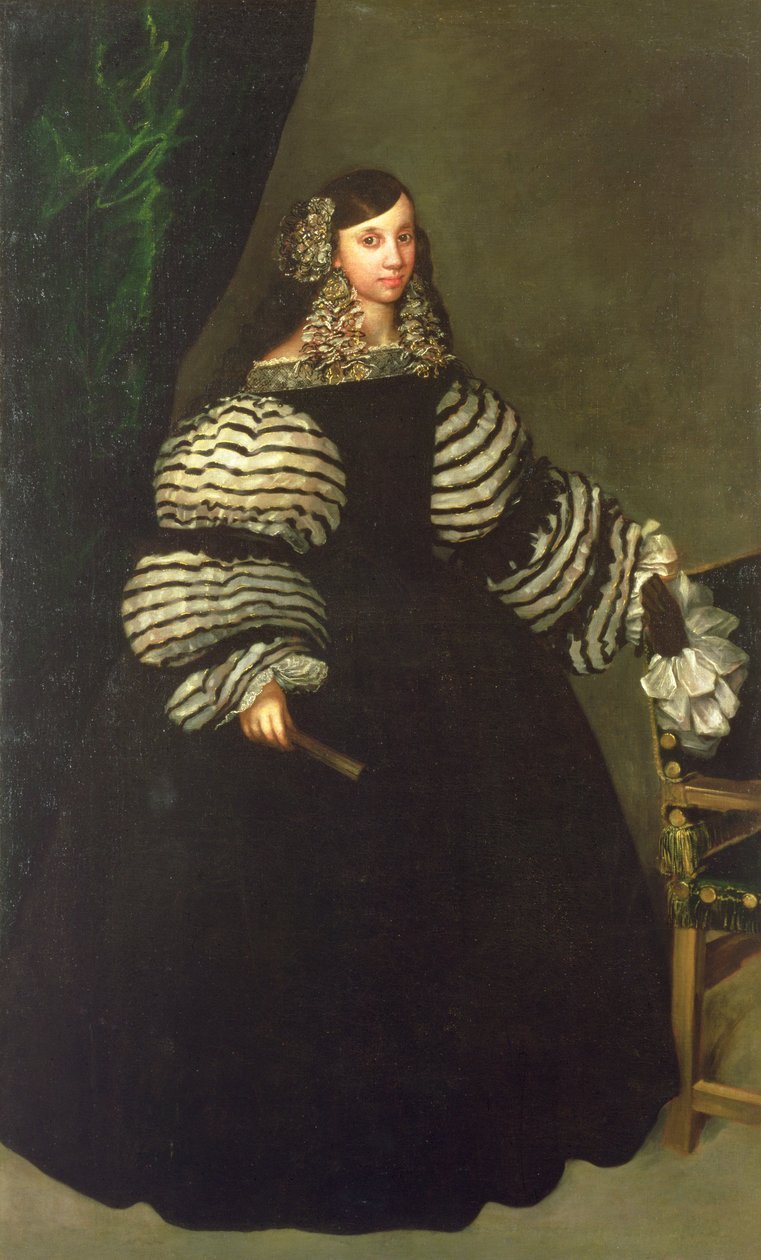 Medinaceli ailesinin hanımı, c.1683 by Juan Carreño de Miranda