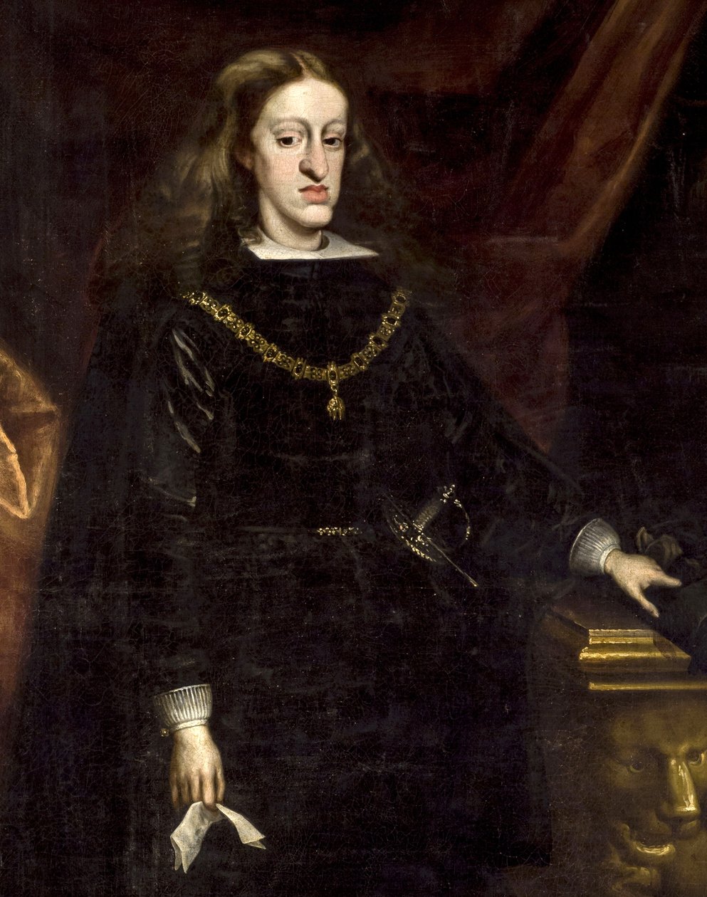 İspanya Kralı II. Charles (1661-1700) by Juan Carreño de Miranda