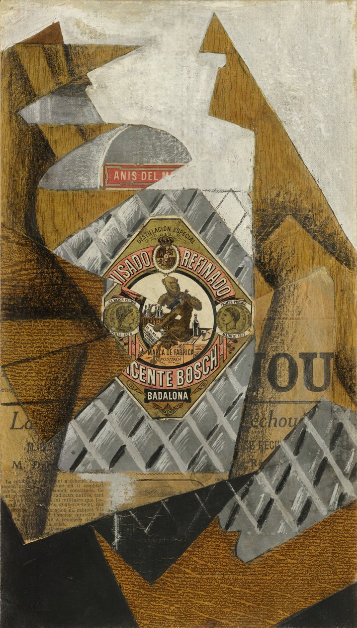 anason şişesi by Juan Gris