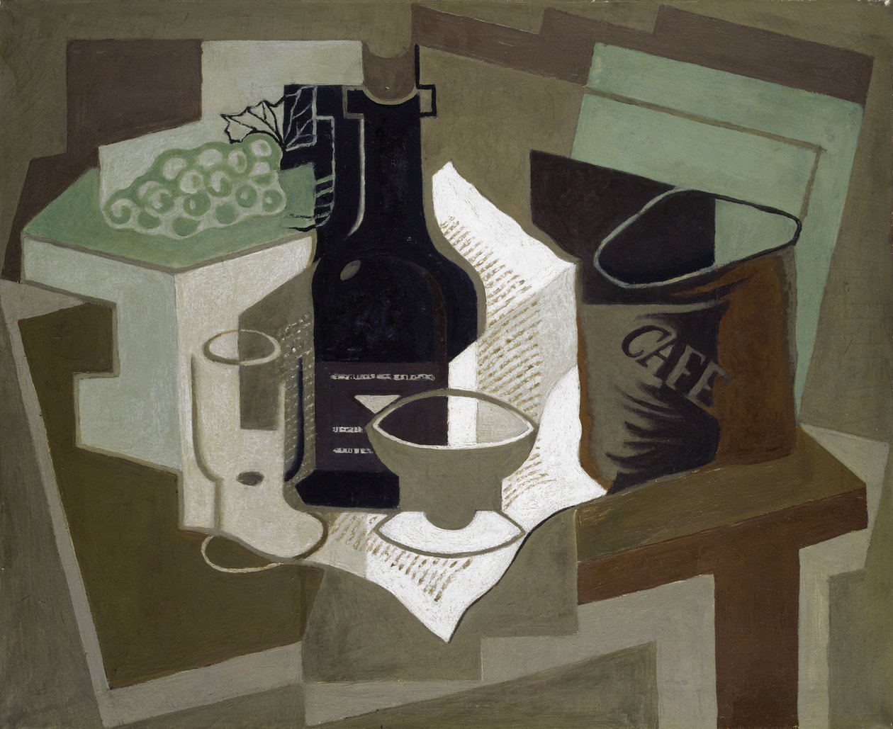 Kahve Torbası, 1920 by Juan Gris