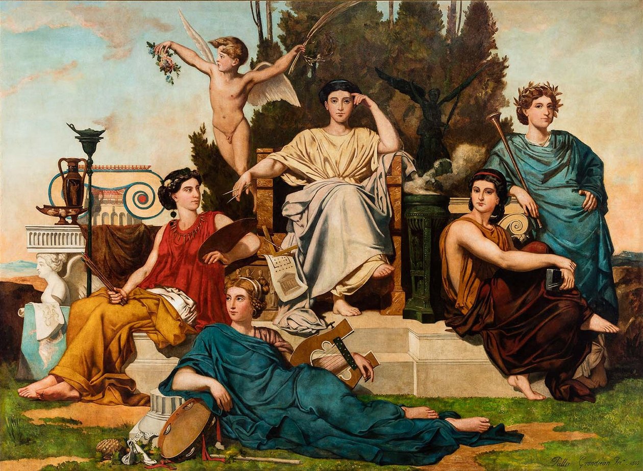 Sanatın Alegorisi by Juan Leon Palliere