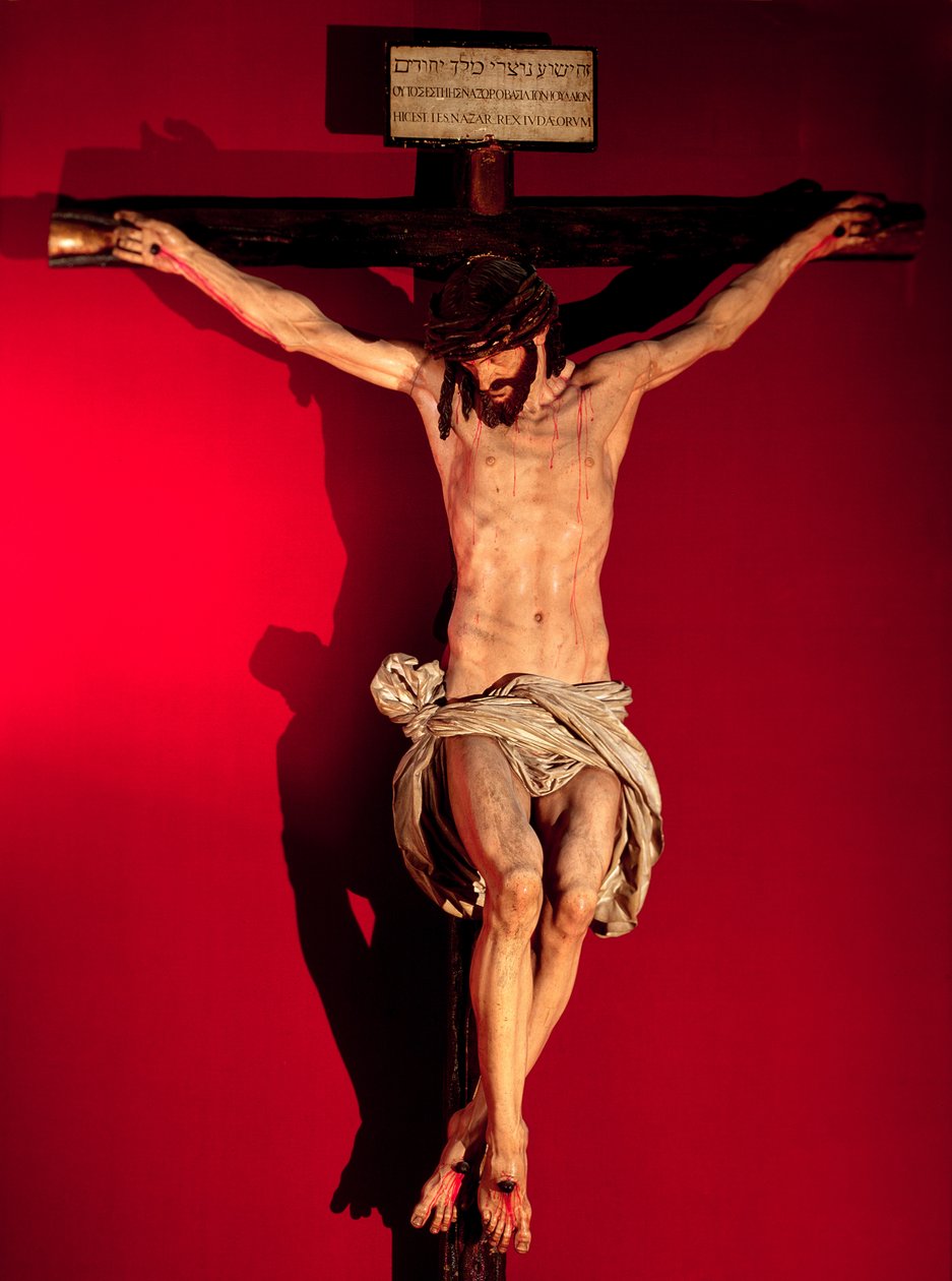 Cristo de la Clementia (Çarmıhtaki İsa) (ahşap) by Juan Martinez Montanes