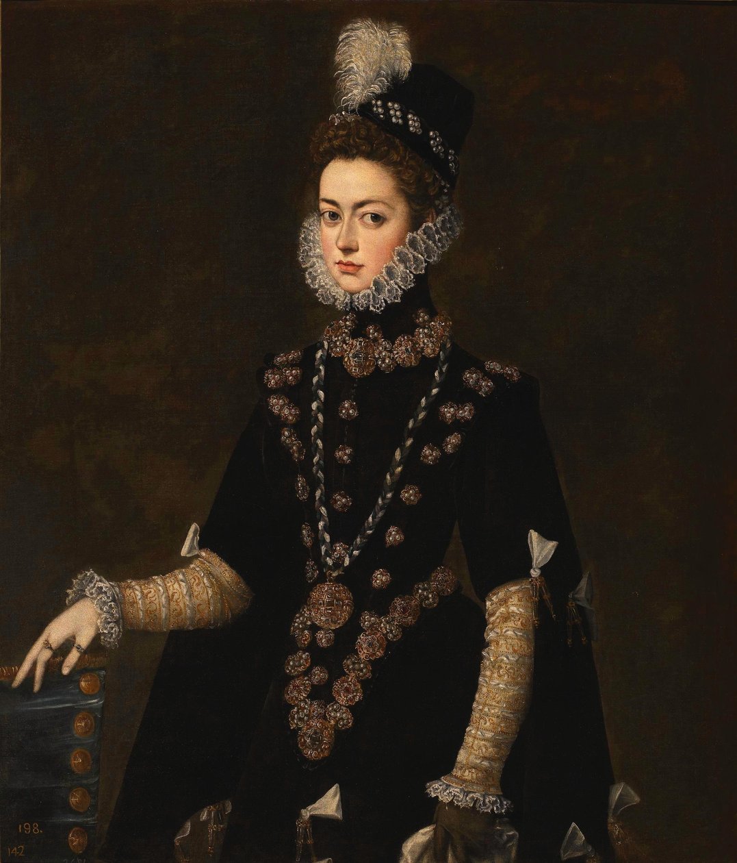 Avusturya İnfanta Catalina Micaela by Juan Pantoja de la Cruz