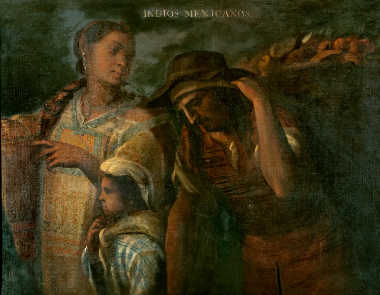 Meksika Kızılderilileri, c.1715 by Juan Rodríguez Juárez
