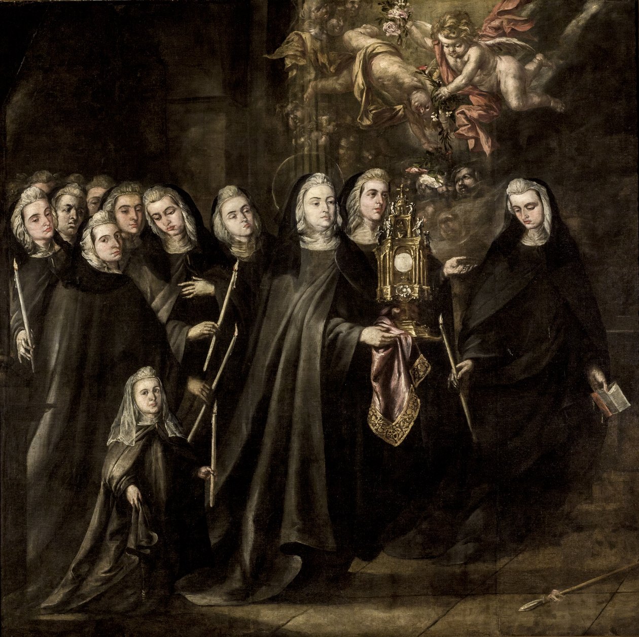 Santa Clara de Asís alayı by Juan de Valdés Leal  