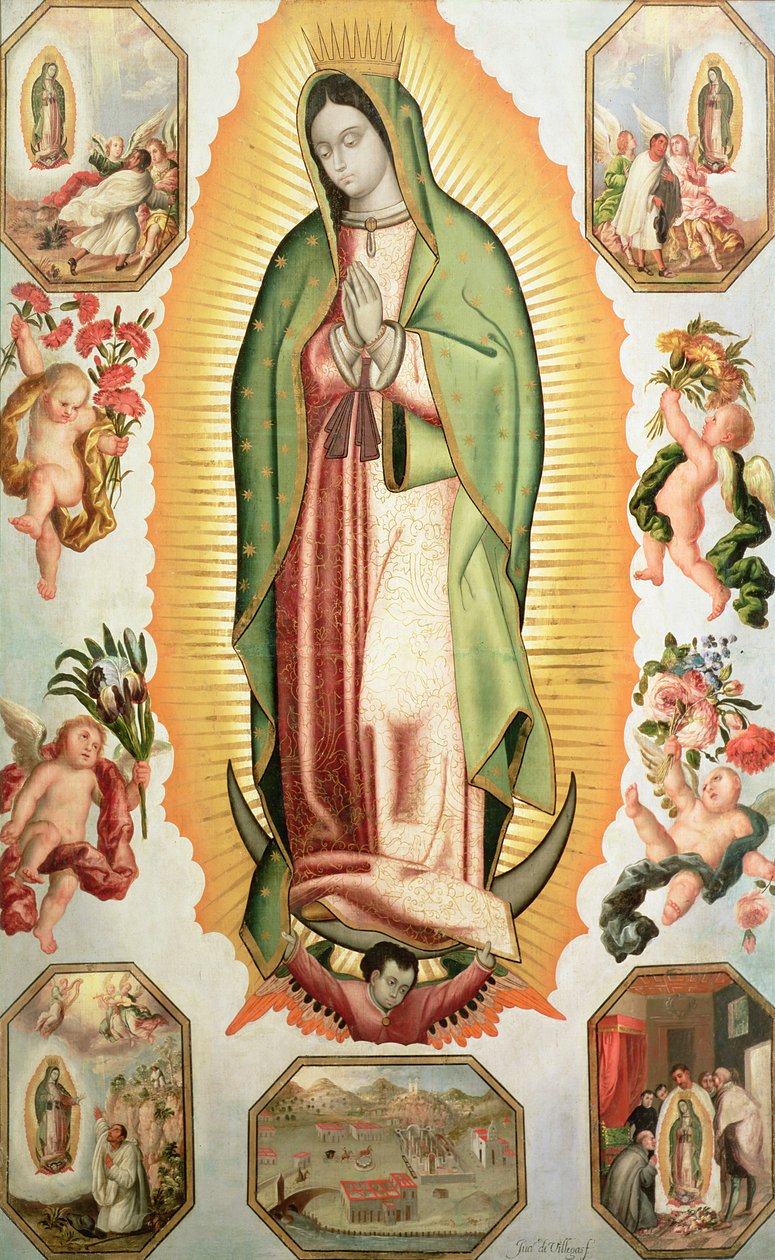 The Virgin of Guadalupe  by Juan de Villegas