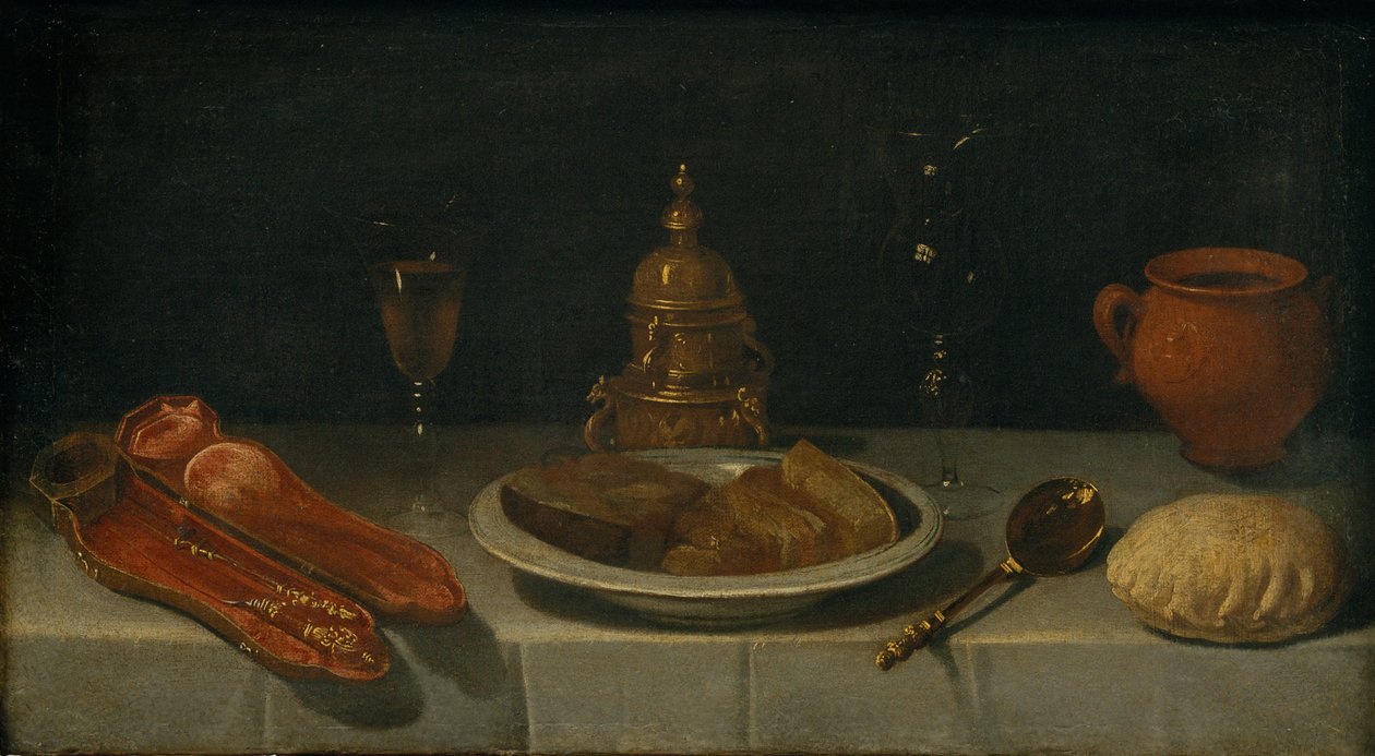 Natürmort ve Laid Table by Juan der Hamen y van León