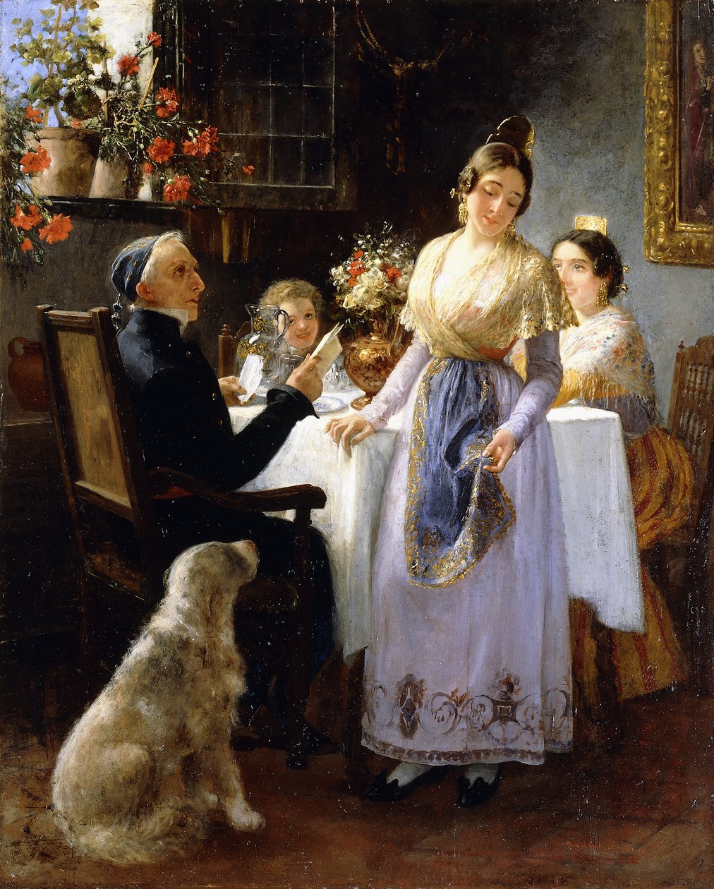 Mektup by Juan Antonio Benlliure y Gil