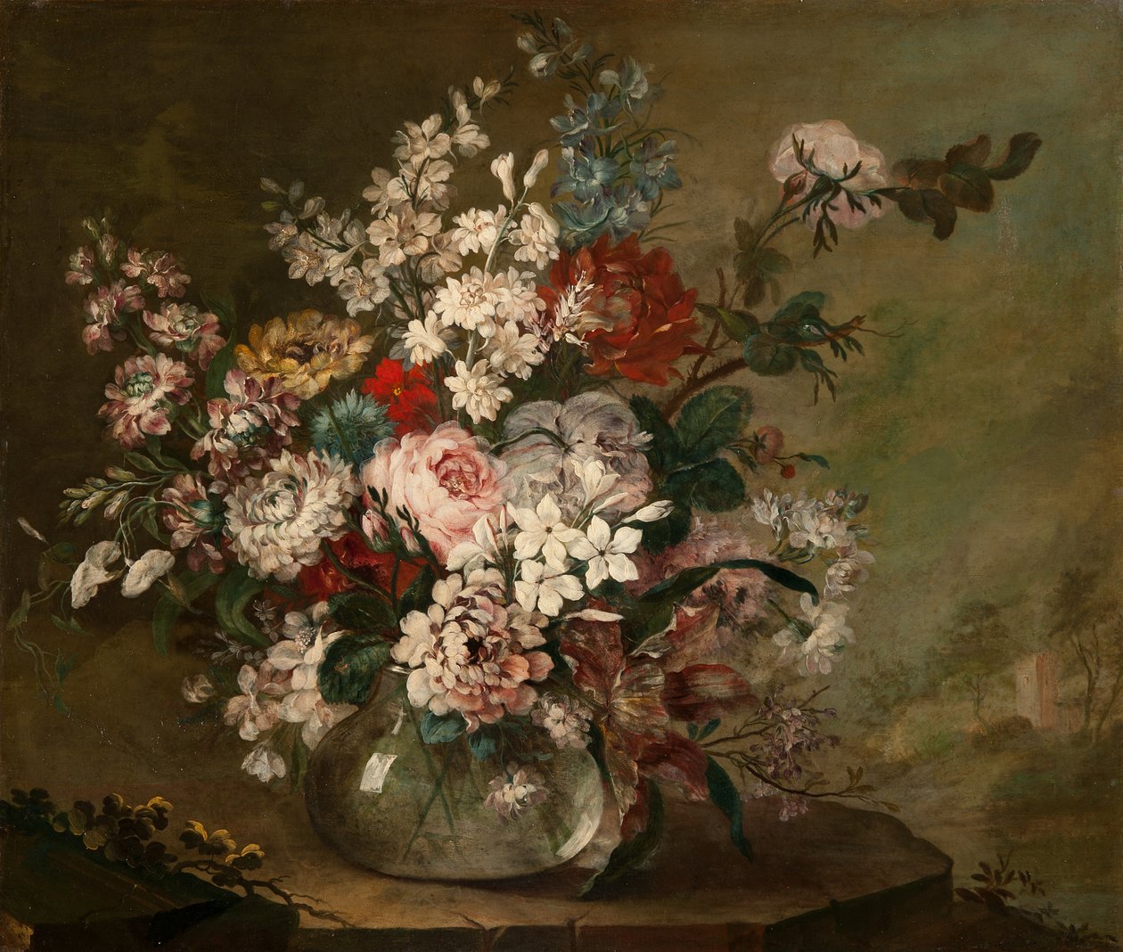 Vazoda Çiçeklerle Natürmort, c.1780-1790 by Juan Bautista Romero