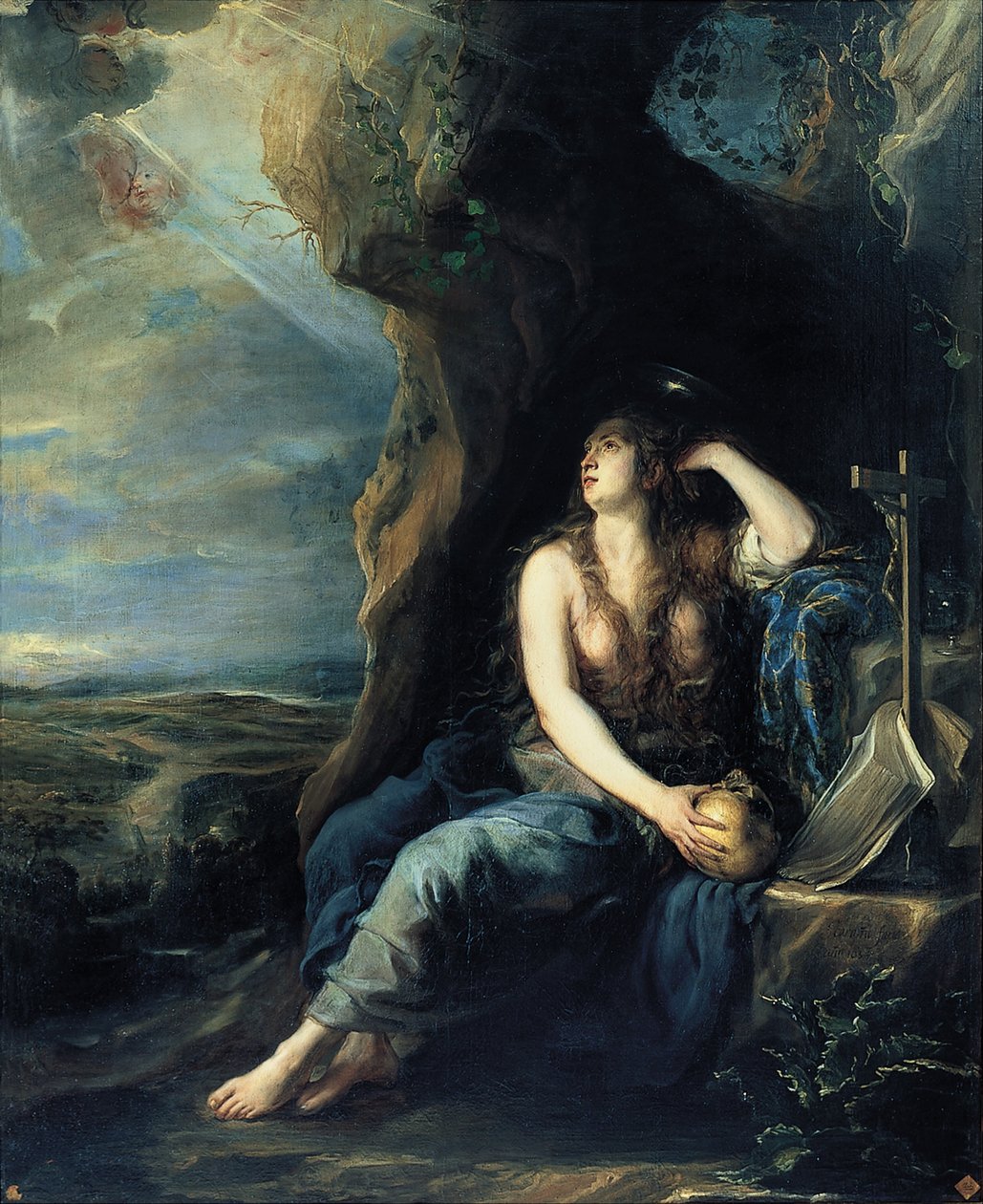 tövbekar Magdalene by Juan Carreño de Miranda