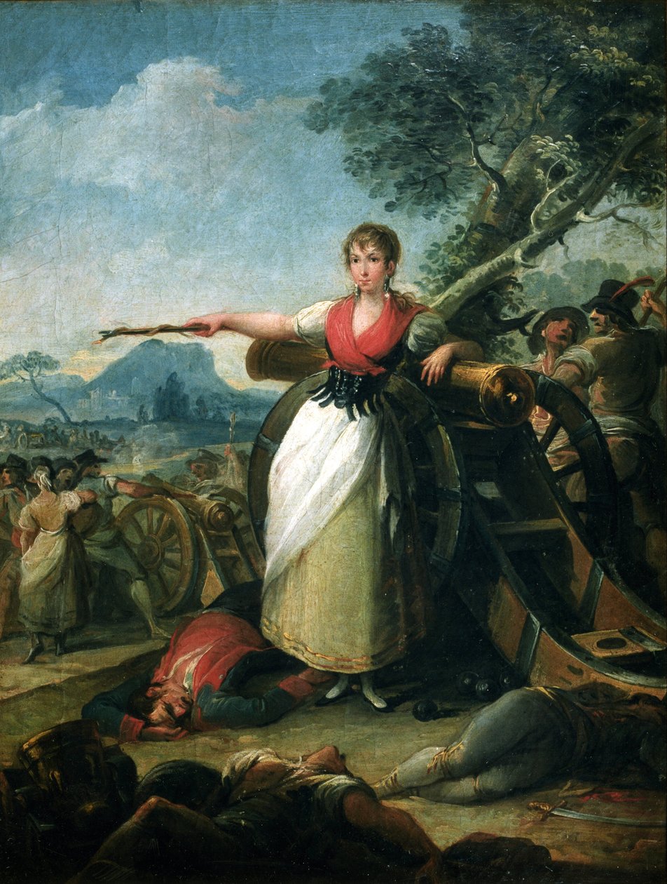 Aragonlu Agustina by Juan Gálvez