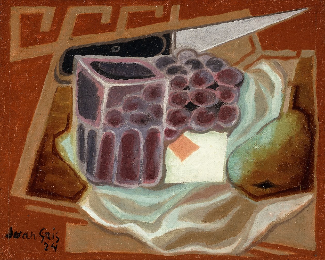 Elmas Ası; Elmasların Ası, 1924 by Juan Gris