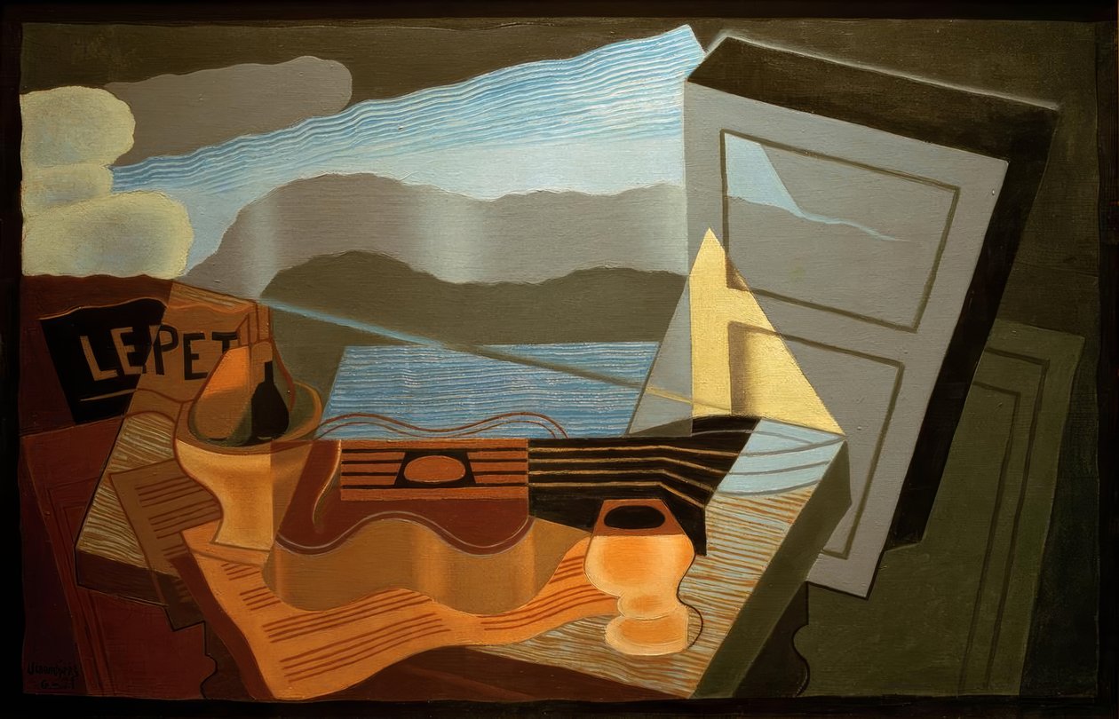 Körfez manzarası by Juan Gris