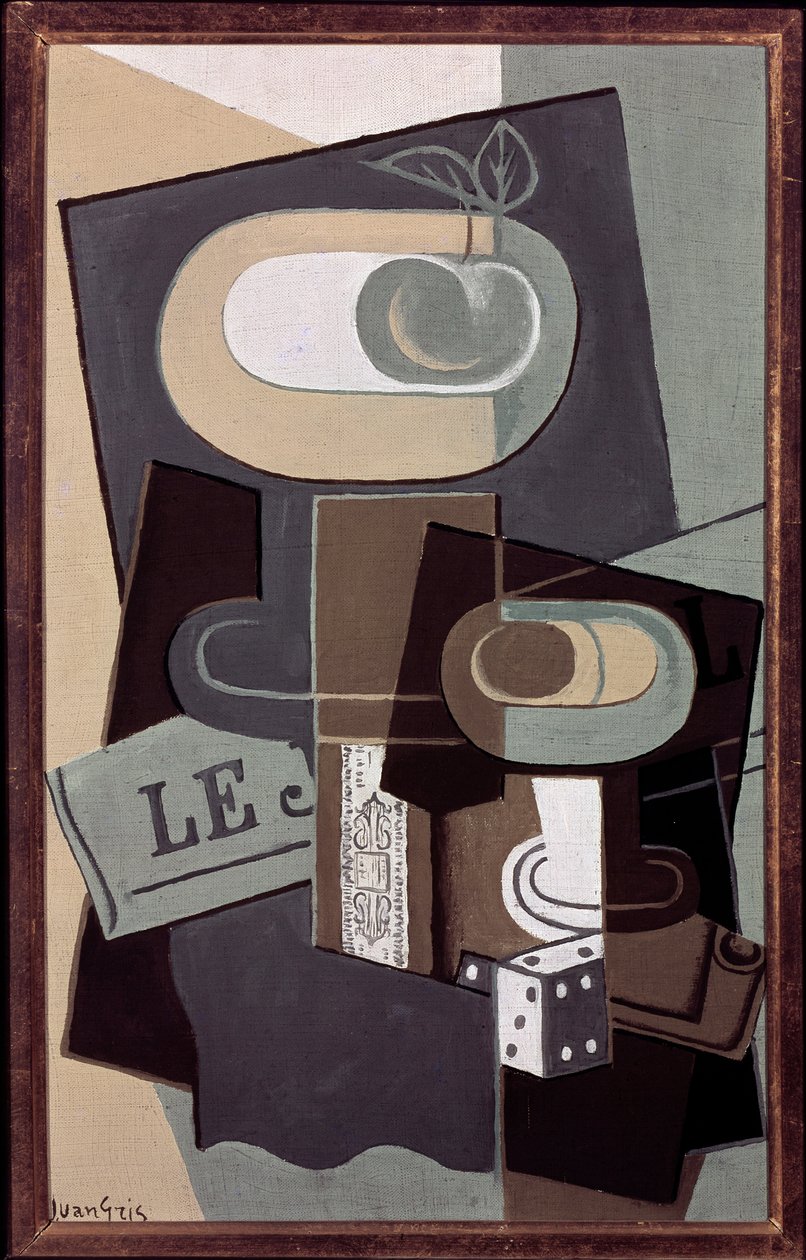 Zar (tuval üzerine yağlı boya by Juan Gris