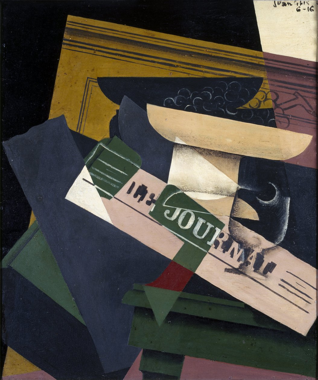 Üzüm, 1916 by Juan Gris