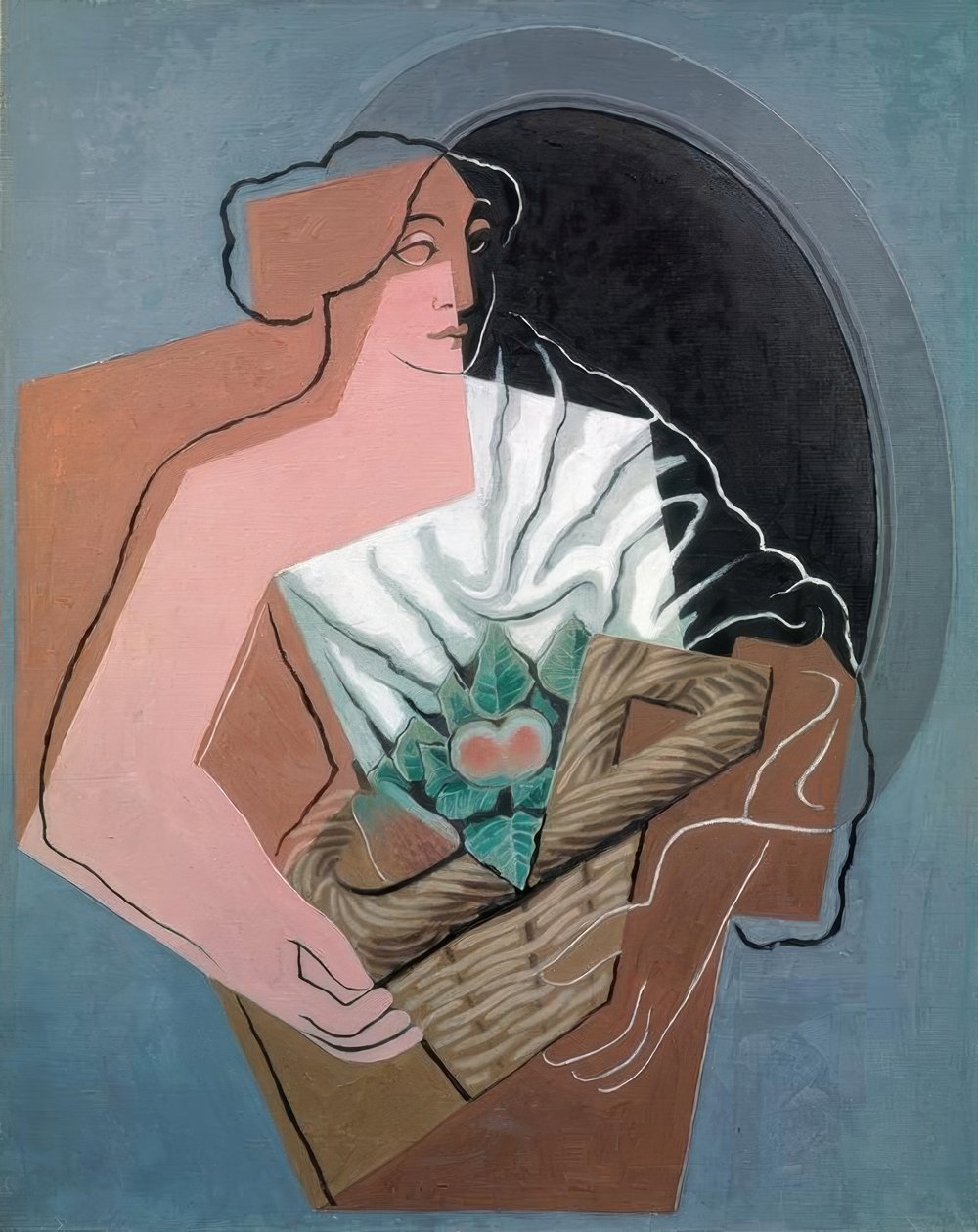 Nakinn á stall by Juan Gris