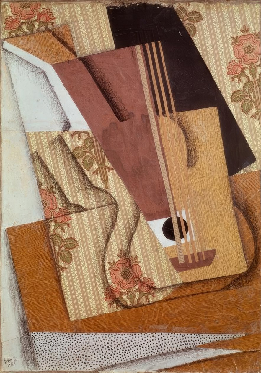 La guitare by Juan Gris