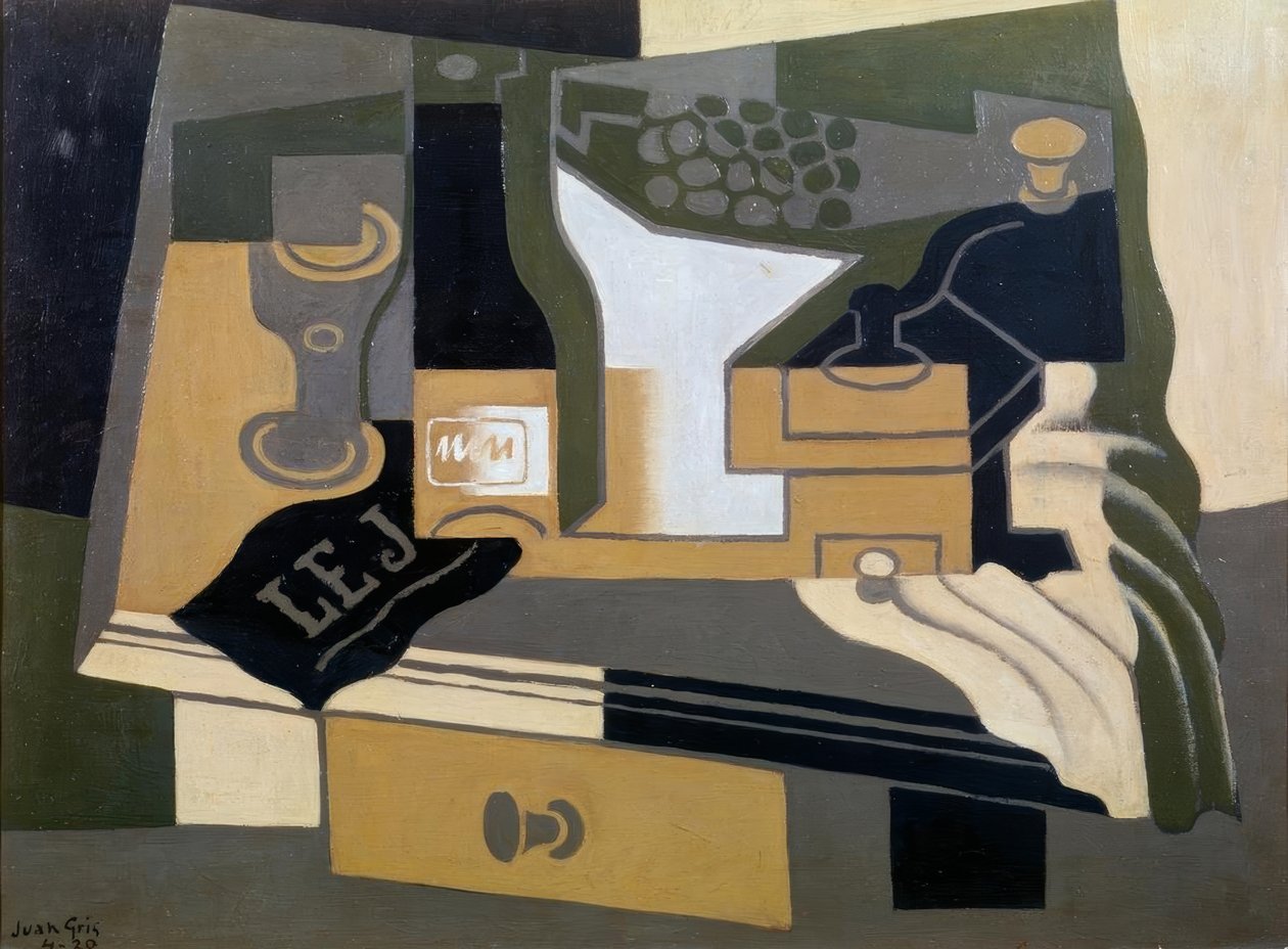kahve değirmeni by Juan Gris