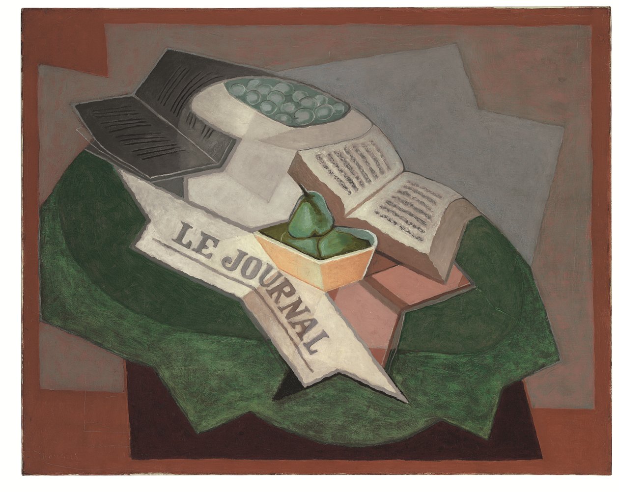 yeşil halı by Juan Gris