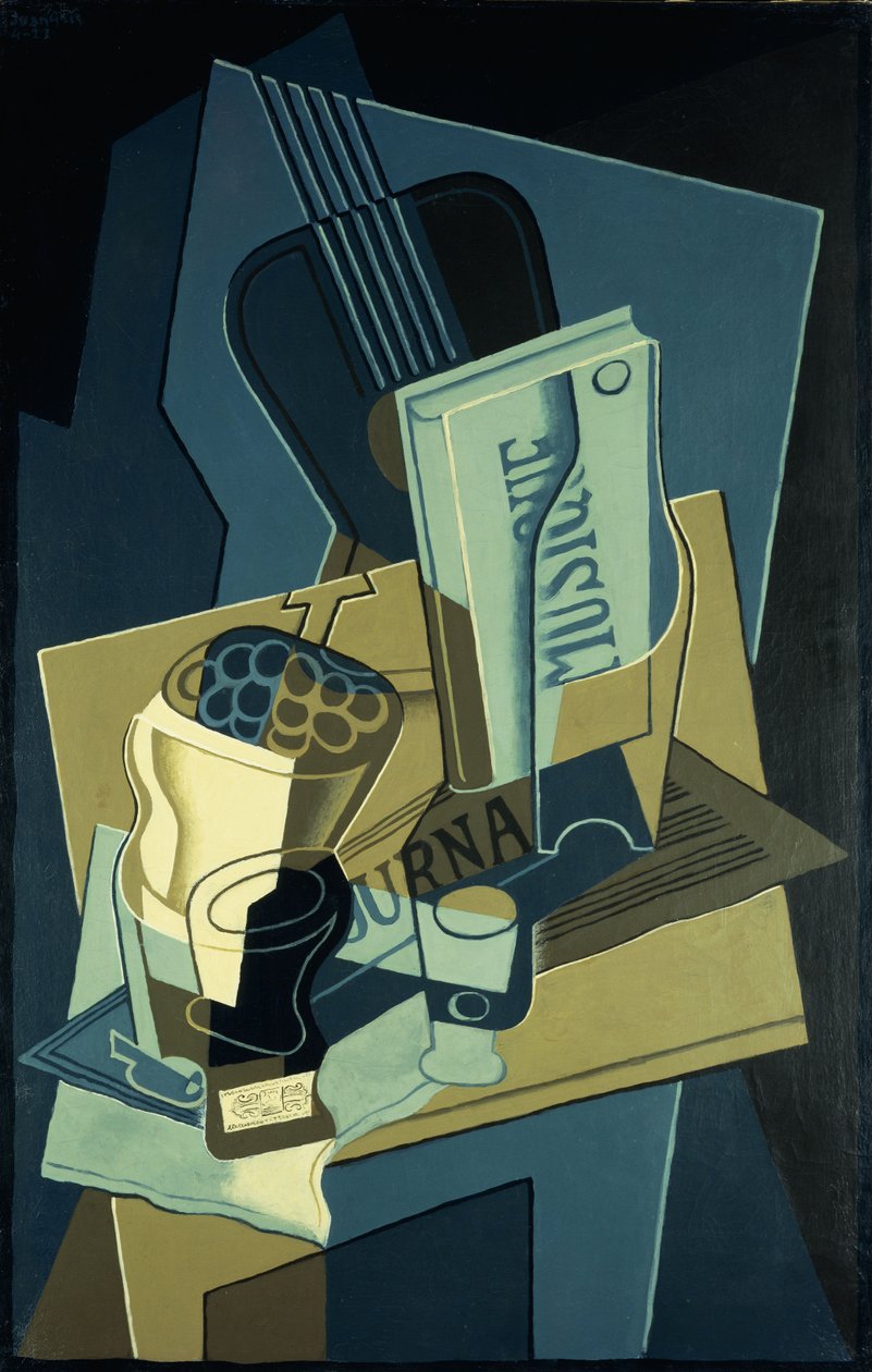 Müzik kitabı; Müzik Kitabı, 1922 by Juan Gris