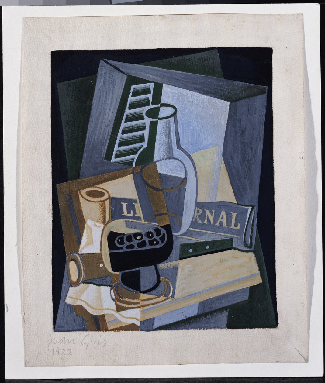 Pencere Önünde Natürmort, 1922 by Juan Gris