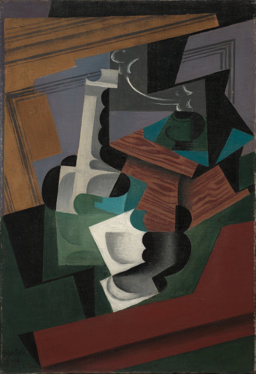 Kahve Değirmeni, 1916 by Juan Gris