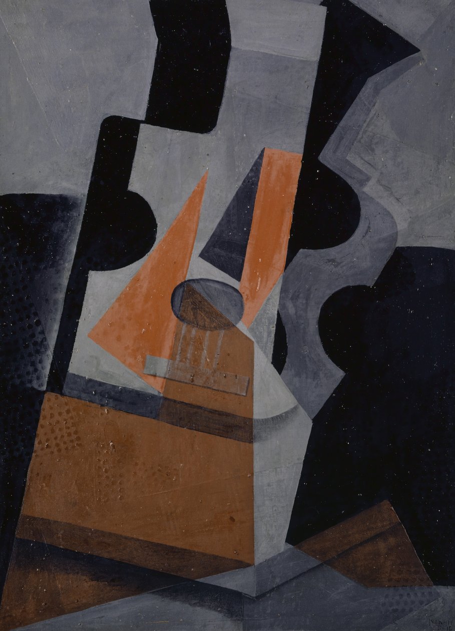 Gitar (Gitarla Natürmort), 1916 by Juan Gris